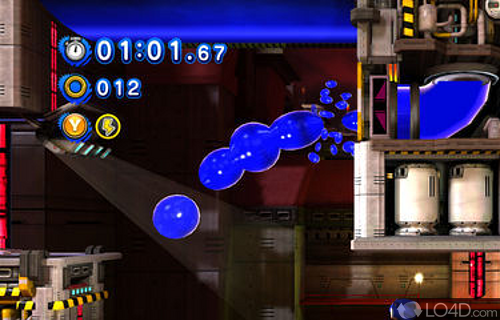 Screenshot of Sonic Generations - Sonic celebrates his 20th birthday in style