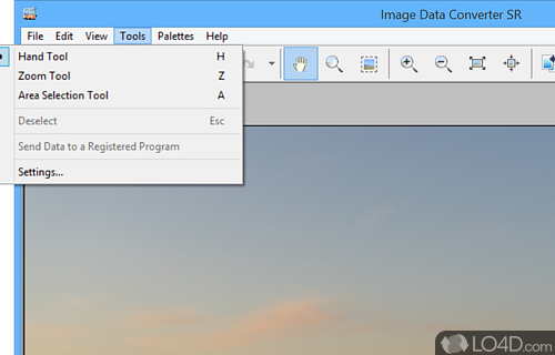 Sony Image Data Suite screenshot