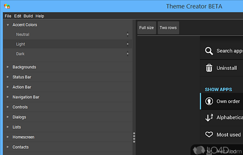 Sony Theme Creator for Xperia Screenshot