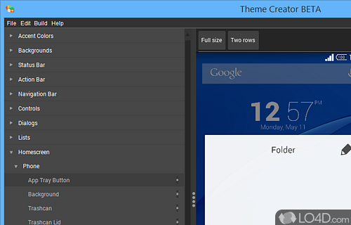 Sony Theme Creator for Xperia screenshot