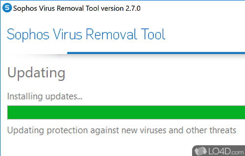 Sophos Anti-Rootkit Software Screenshot