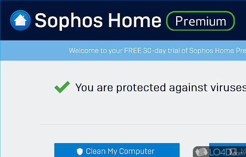 Protect all of home computers from cyber threats - Screenshot of Sophos Home