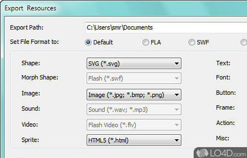 Sothink SWF Decompiler-Flash Decompiler Screenshot