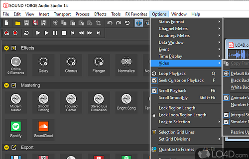 Sound Forge Audio Studio screenshot