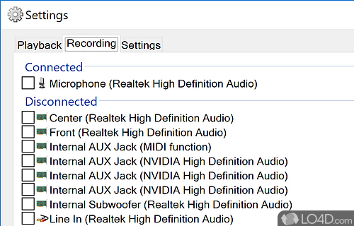 Configuring the sound devices and shortcuts - Screenshot of SoundSwitch
