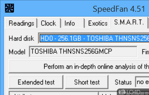 SpeedFan Screenshot