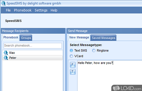 SpeedSMS Screenshot