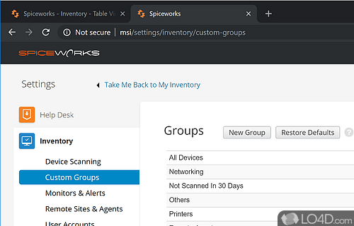 Spiceworks screenshot