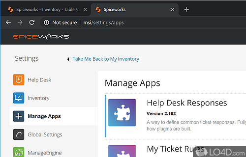 Spiceworks screenshot