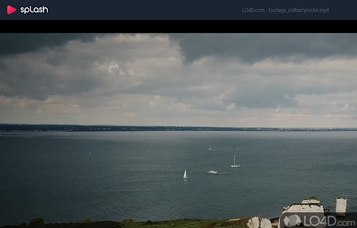 Enjoy watching HD movies with this compact and stylish video player - Screenshot of Splash
