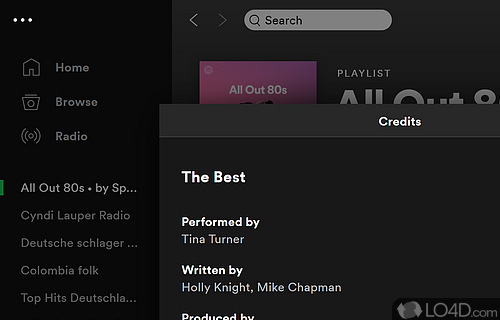 Spotify Screenshot