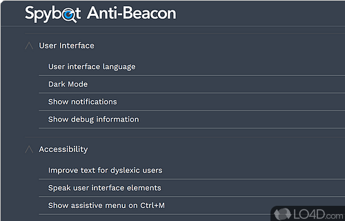Block telemetry in Windows 10 and increase the privacy - Screenshot of Spybot Anti-Beacon
