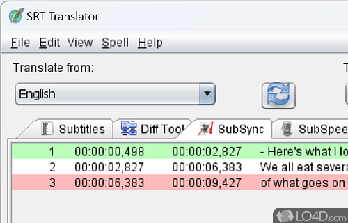 SRT Translator screenshot