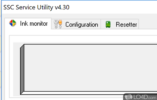 Allowing a smart cartridge replacement - Screenshot of SSC Service Utility