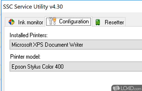 ssc service utility for epson printers for ink cartridge reset (software