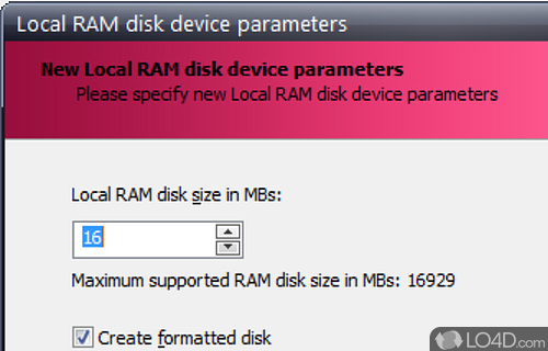 StarWind RAM Disk Screenshot