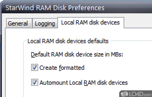 StarWind RAM Disk screenshot