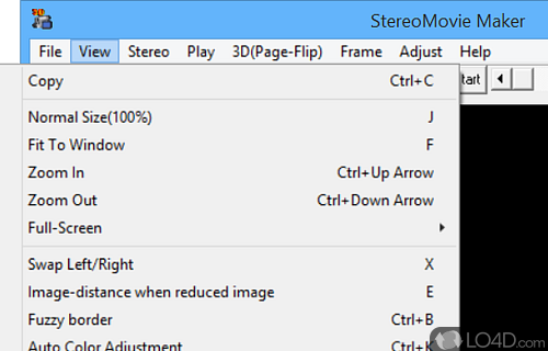 Stereo Movie Maker Screenshot