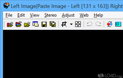 Stereo image editor viewer that can help you create anaglyph images - Screenshot of Stereo Photo Maker