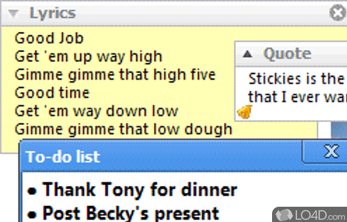 Stickies Screenshot