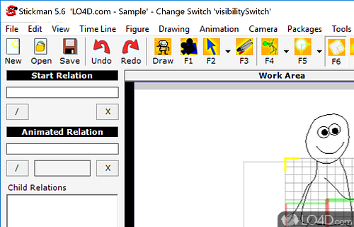 Build up figures - Screenshot of Stickman