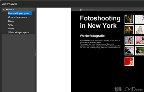 Image enhancements and effects - Screenshot of StudioLine Photo Basic