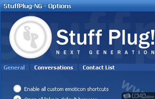 Screenshot of StuffPlug-NG - User interface