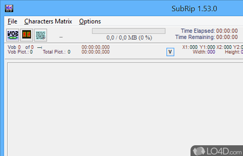 Rip DVD subtitle files as text, translate them to various other languages - Screenshot of SubRip