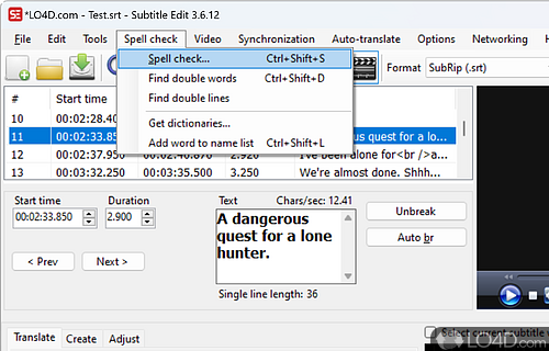 Subtitle Edit 4.0.1 instal the new version for mac