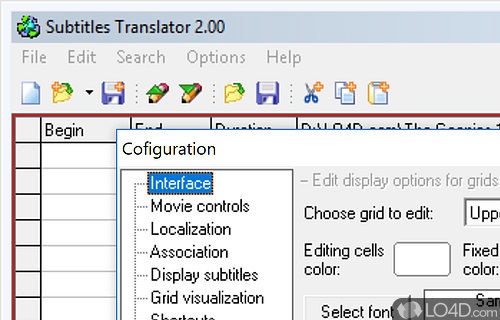 Complete program for translating subtitles - Screenshot of Subtitles Translator