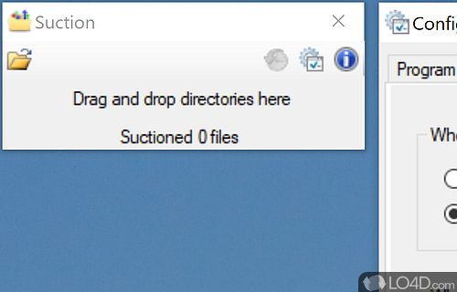 Consolidating parent directories - Screenshot of Suction