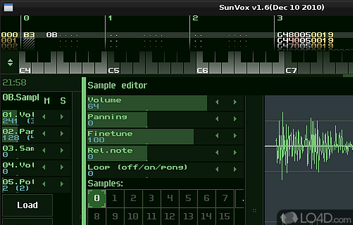 SunVox Screenshot