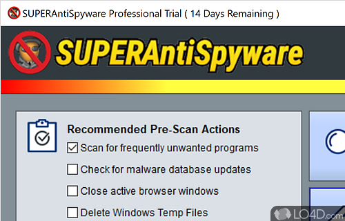 SUPER AntiSpyware Pro Screenshot