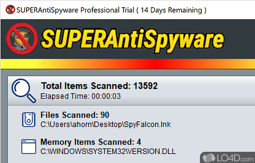 SUPER AntiSpyware Pro Screenshot