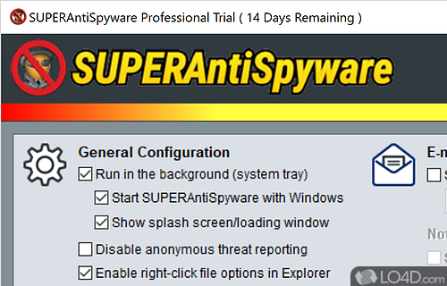 Malware - Screenshot of SUPERAntiSpyware Pro