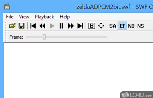 Screenshot of SWF Opener - Media player strictly dedicated to opening SWF files