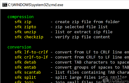 It does not require setup and you can use it immediately - Screenshot of Swiss File Knife