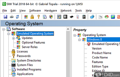 View general information about computer's configuration - Screenshot of System Information Tool