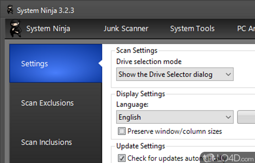 CCleaner - Screenshot of System Ninja