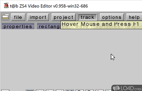 ZS4 Video Editor screenshot