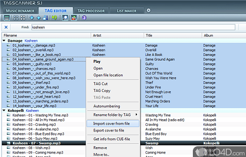 mp3 tag scanner