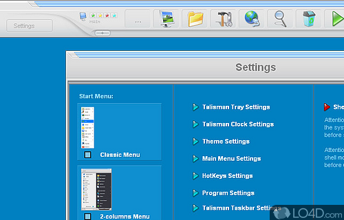Talisman Desktop Screenshot