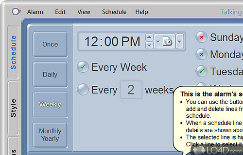 Talking Alarm Clock Screenshot