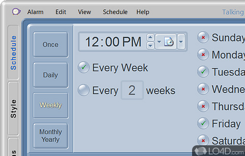 Talking Alarm Clock Screenshot