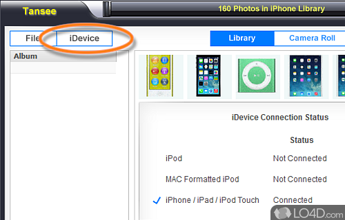 Tansee iPod Photo Transfer Screenshot
