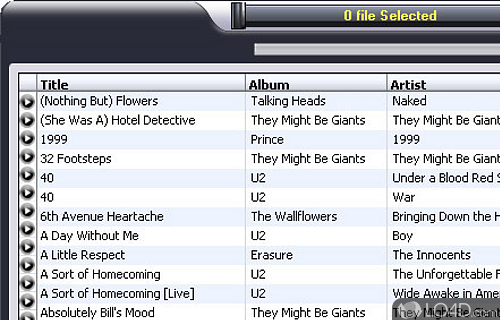 Screenshot of Tansee iPod Transfer - Transfer audio tracks or video clips from an iPod or another Apple mobile device (iPhone or iPad) to a Windows-based computer