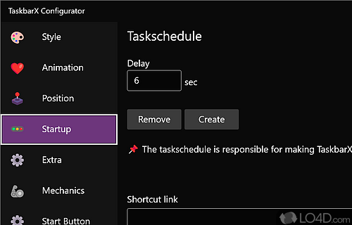 A free customization tool for Windows - Screenshot of TaskbarX