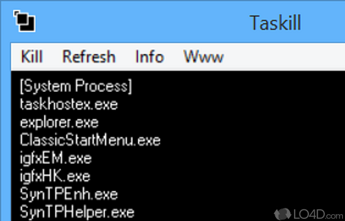 Taskill Screenshot