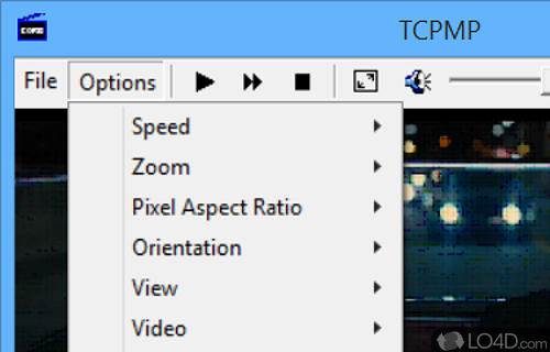 Create or load already existing playlists - Screenshot of TCPMP