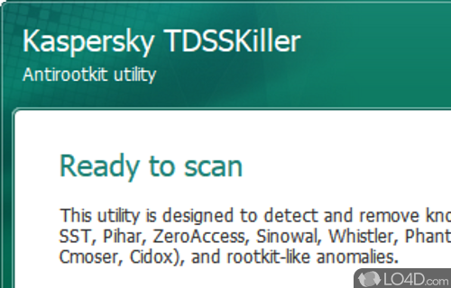 TDSSKiller Screenshot